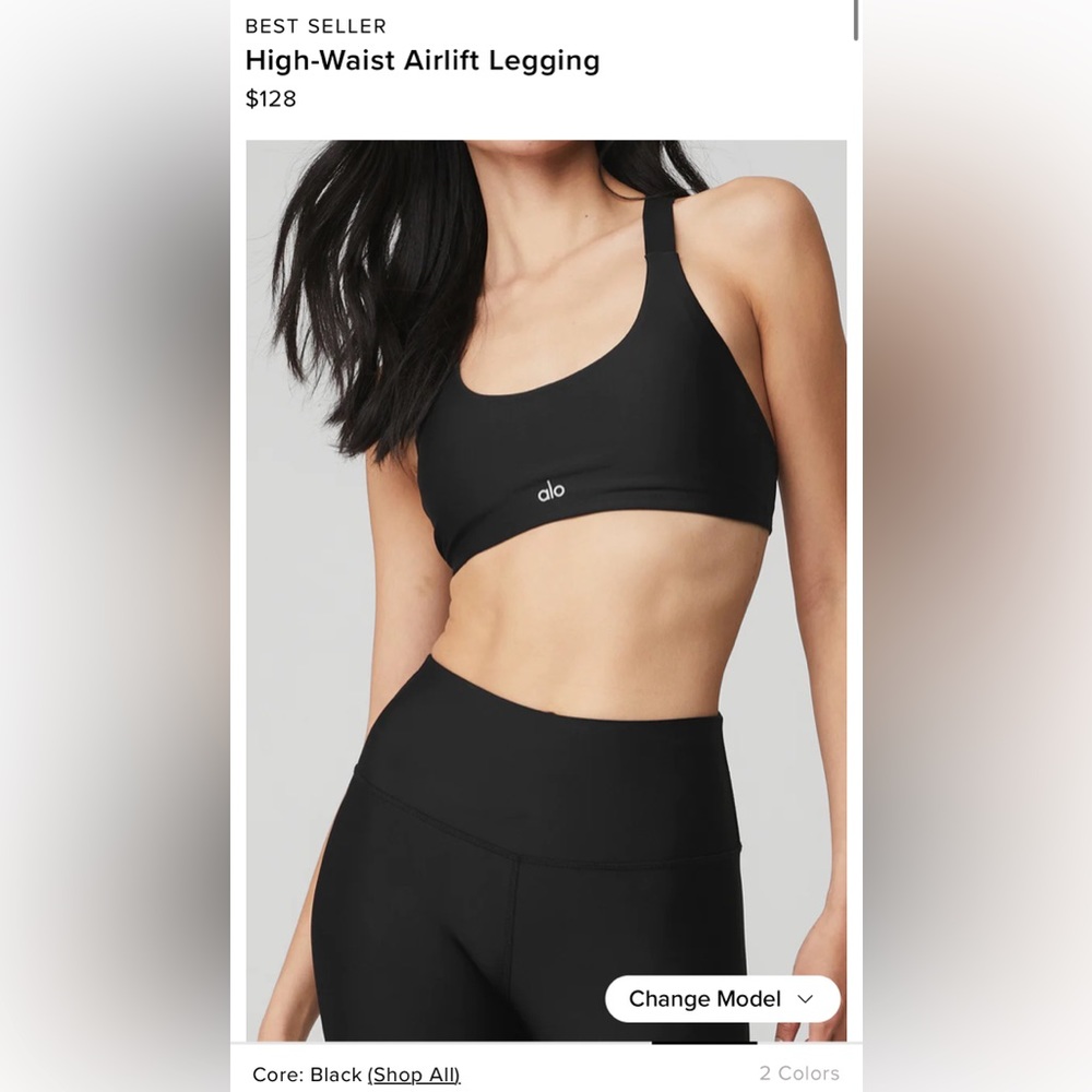 Ali yoga airlift leggings size M (8-10)